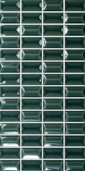 Wow 3D Bars Diamond Emerald Gloss 12.5x25 ID 541988 - 1