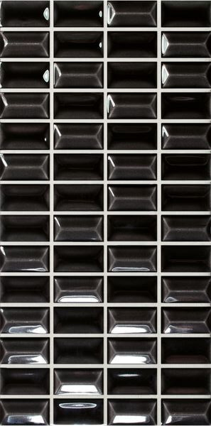 Wow 3D Bars Diamond Onix Gloss 12.5x25 ID 541990 - 1