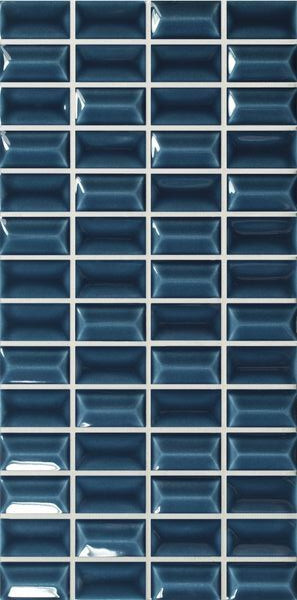 Wow 3D Bars Diamond Sapphire Gloss 12.5x25 ID 541996 - 1