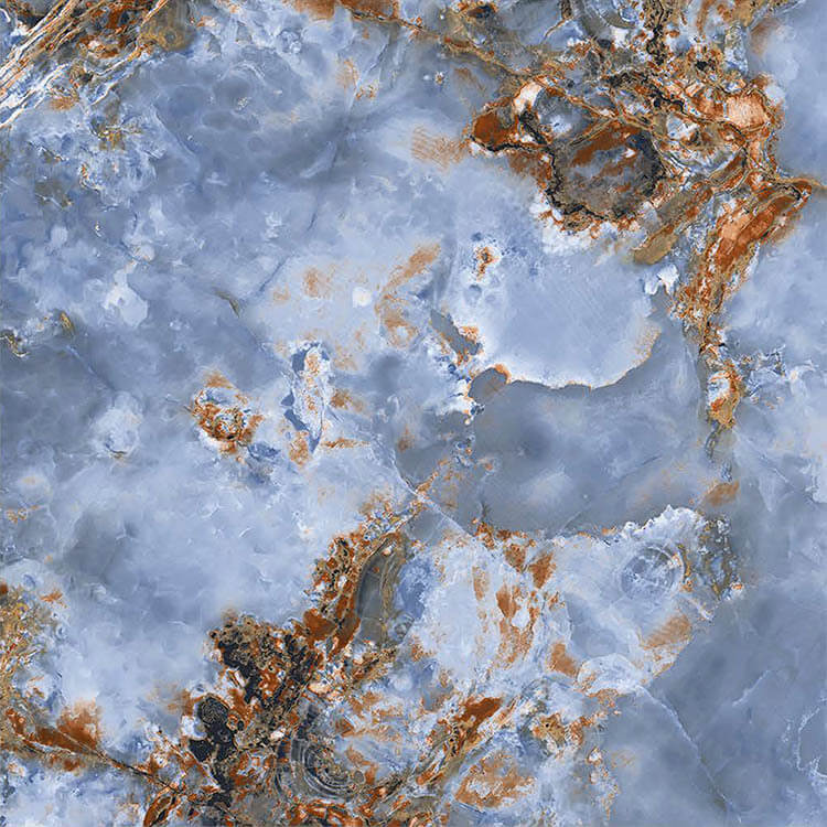 ITC Agyaro Blue High Glossy 60x60 ID 450706 - 1