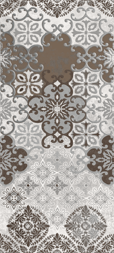 Cersanit Alrami Multicoloured Relief Insert 20x44 ID 302862 - 1