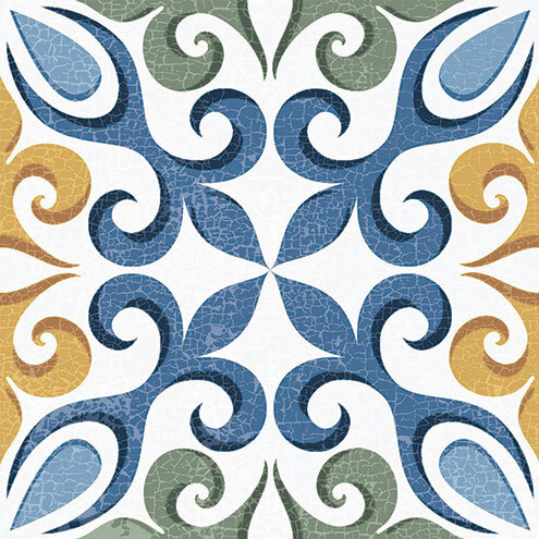 Ceracasa Ceramica Antic Deco 3 22.3x22.3 ID 499973 - 1