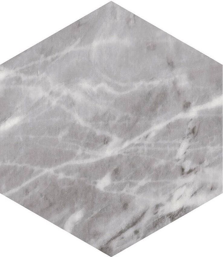 Equipe Bardiglio Hexagon Dark 17.5x20 ID 319200 - 1
