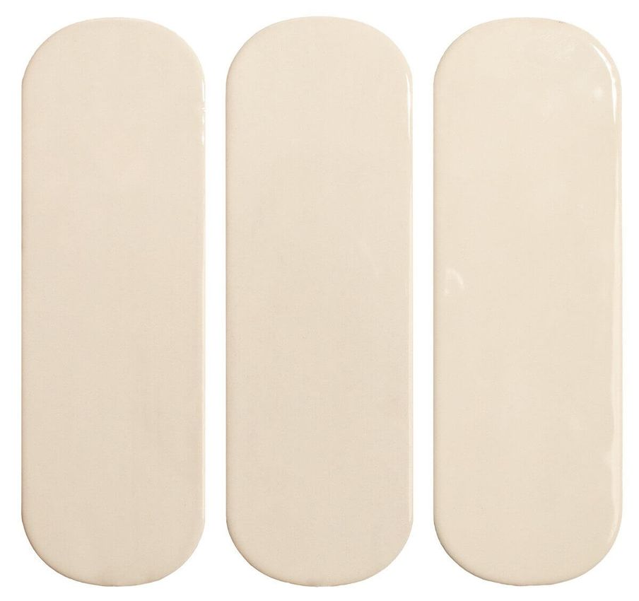 DNA Tiles Calema Oval White Gloss 5.2x16 ID 546381 - 1