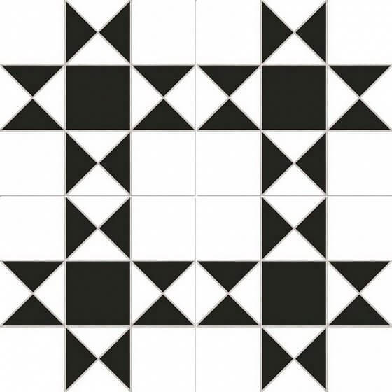 Dual Gres Chic Collection Cardiff White 44.5x44.5 ID 468752 - 1