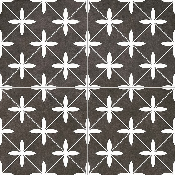 Dual Gres Chic Collection Poole Black 45x45 ID 325312 - 1