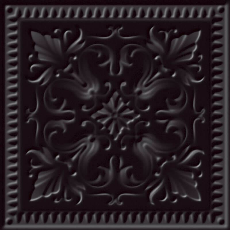 Paradyz Classy Chic Nero C 19.8x19.8 ID 473017 - 1