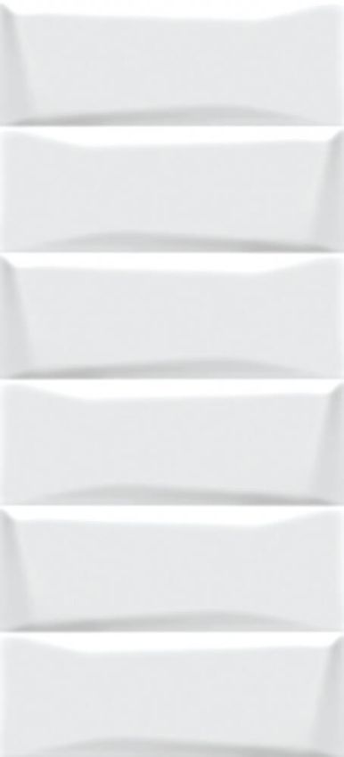 Cersanit Evolution Кирпичи Белый Рельеф 20x44 ID 455873 - 1