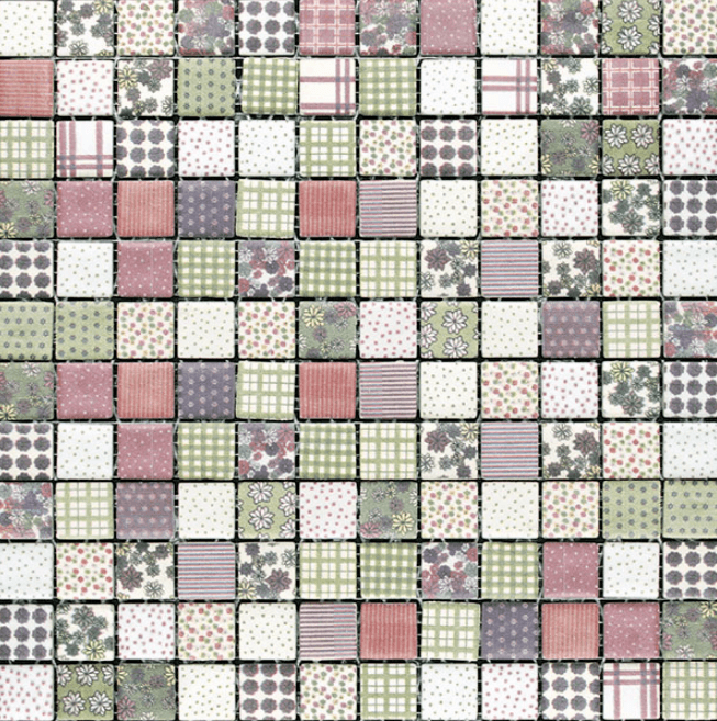 Mosavit Graphic Patchwork Spring 31.6x31.6 ID 440197 - 1