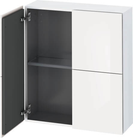  Шкаф Duravit L-Cube LC1167 белый, мдф, 70x24.3x80 - 1