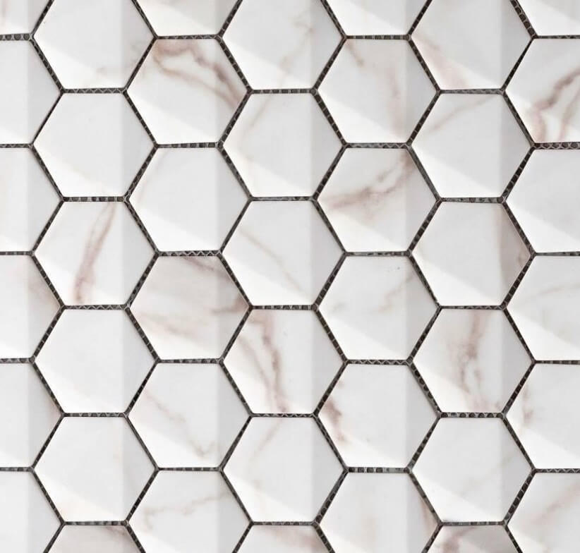 Grespania Marmorea Hexagonal Calacata 30x30 ID 346938 - 1