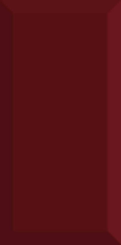 Absolut Keramika Monocolor Biselado Brillo Burdeos 10x20 ID 191556 - 1
