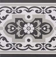 Mainzu Normandy Cenefa Black 20x20 ID 535471 - 1