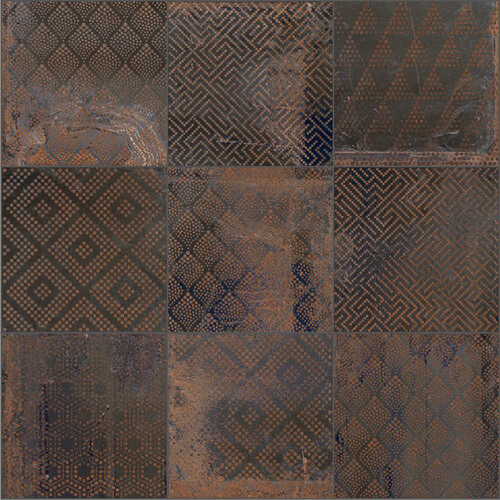 Sant'Agostino Oxidart Patchwork Dark 20x20 ID 392569 - 1