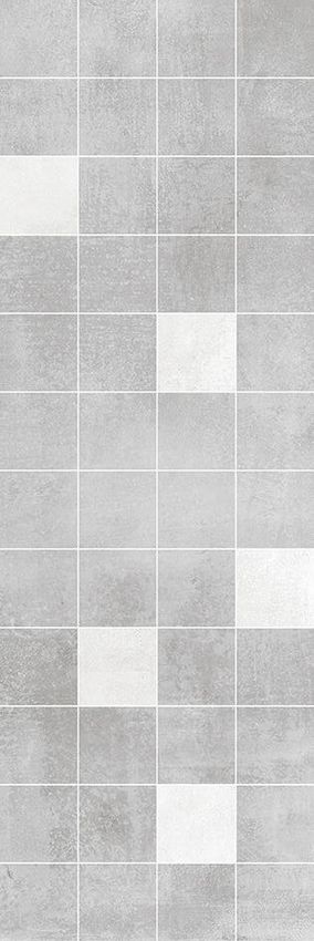 Плитка Декор Laparet Sharp Мозаичный микс, 20x60, под мозаику, серый, матовый - 1