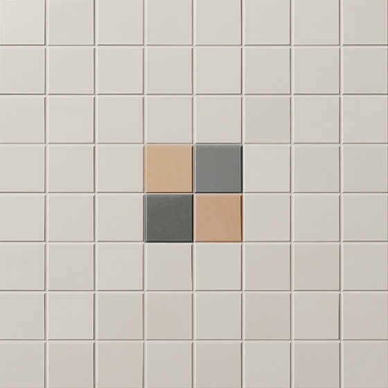 Плитка Керамогранит Wow Tesserae Play One Frutti, 28x28, под мозаику, бежевый, противоскользящий - 1