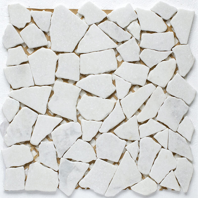 Starmosaic Wild Stone Split White (JMST040) 30.5x30.5 ID 426132 - 1