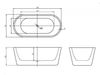 Акриловая ванна BelBagno - 5