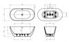 Акриловая ванна BelBagno Uno - 5