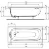 Акриловая ванна Ideal Standard I.Life - 5