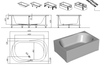Акриловая ванна Kolpa-San Adam&Eva Basis 195x125
