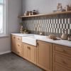 DNA Tiles Bow Square Tobac 18.5x18.5 ID 552861