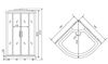 Душевая кабина Timo Standart - 5