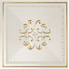 Декор Decoro Finitura Impero Lux Bianco/Gold