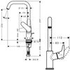 Смеситель для раковины Hansgrohe Focus - 4