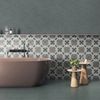 Motto Ceramic Monotone Juniper Decor Matt 20x20 ID 563944