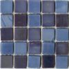 Плитка Мозаика Jnj Mosaic СК 3538 Lilac, 29.5x29.5, под камень, синяя, глянцевая - 1