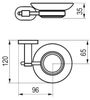 Мыльница Ravak Chrome