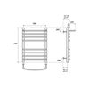 Полотенцесушитель электрический Point Афина - 4
