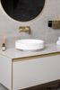 Раковина накладная Armadi Art Flat Corian 40x13 Matt White - 4