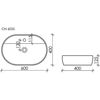 Раковина накладная Ceramica Nova Element - 8