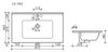 Раковина накладная Ceramica Nova Element Черный Матовый