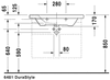 Раковина подвесная Duravit DuraStyle - 5