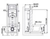 Система инсталляции для унитаза Berges Atom
