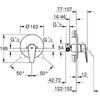 Смеситель для душа Grohe BauEdge - 6