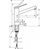 Смеситель для кухни Hansgrohe Zesis M33