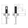 Смеситель для раковины Gessi Meccanica
