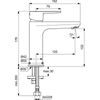 Смеситель для раковины Ideal Standard Cerafine O - 6