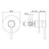 Смеситель для ванны с душем Gattoni Circle Two