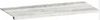 Sant'Agostino Tipos Gradone White 33x120 ID 317547