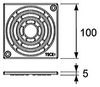 Декоративная решетка TECE TECEdrainpoint S
