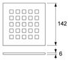 Декоративная решетка TECE TECEdrainpoint S