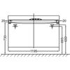 Тумба под раковину Jacob Delafon Rythmik 120 - 4
