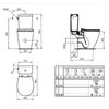 Унитаз напольный Ideal Standard Connect AquaBlade - 5